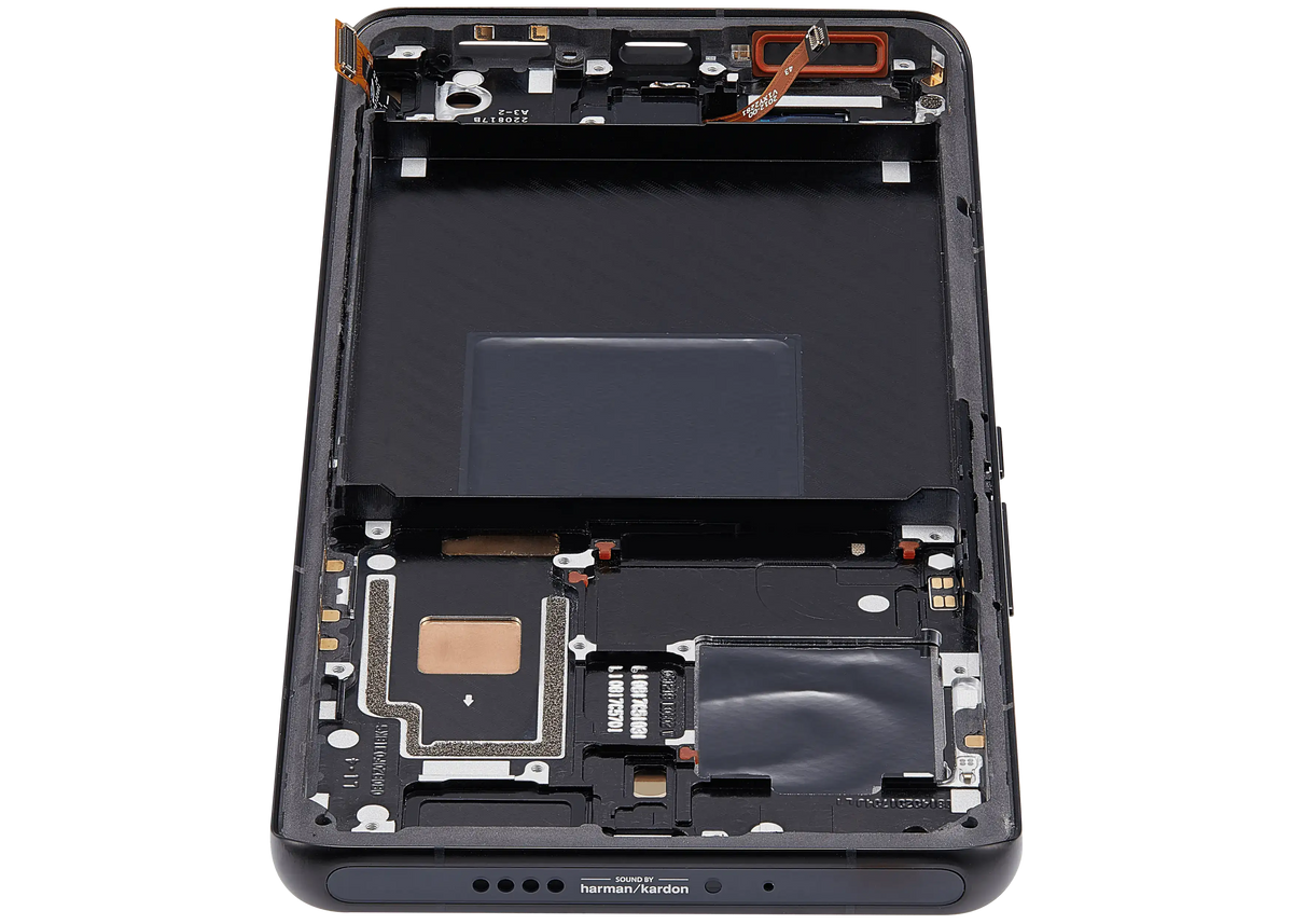 OLED Assembly With Frame For Xiaomi 12S Ultra (Refurbished) (Black) – mobile phone part alternate view – OLED Display Replacement for phone repair