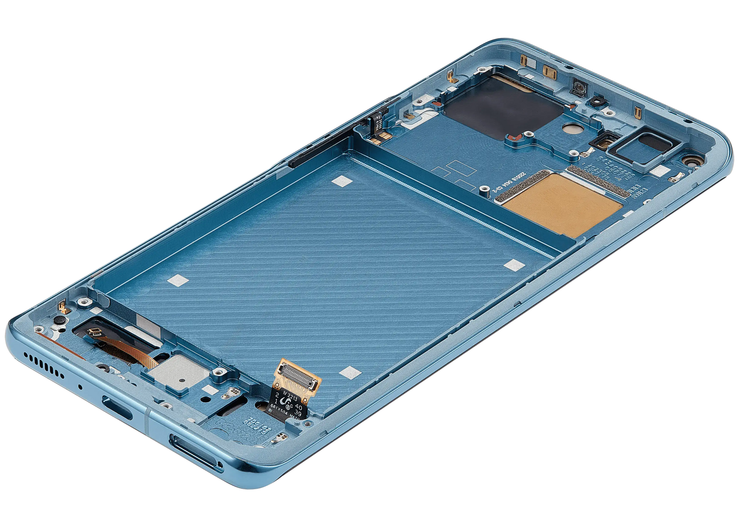 OLED Assembly With Frame For Xiaomi Mi 11 Pro / Mi 11 Ultra (Refurbished) (Green) - repair component detail image SKU 107182128953 - image 2