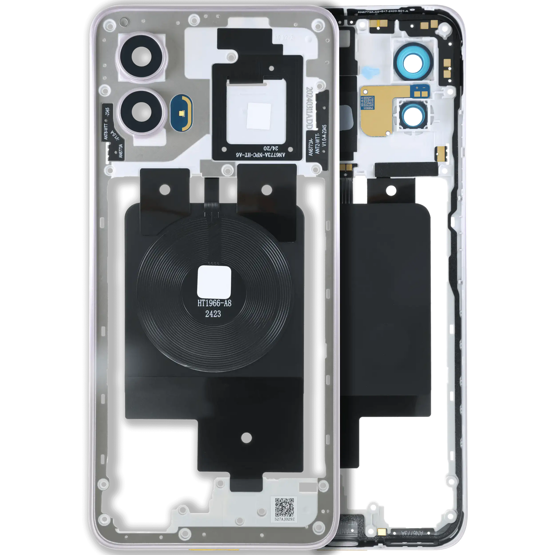 Back Housing For Motorola Moto G Power 5G (XT2415 / 2024) (Genuine OEM) (Orchid Tint) replacement part SKU 107085003992 image 1
