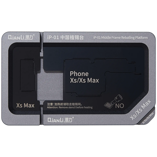 Metal Middle Frame Reballing Platform (IP-01) For iPhone X / XS / XS Max (Qianli)