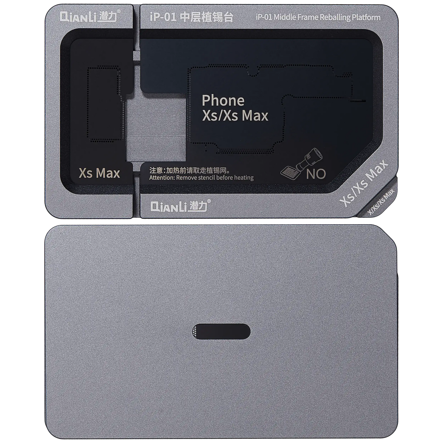 Metal Middle Frame Reballing Platform (IP-01) For iPhone X / XS / XS Max (Qianli)