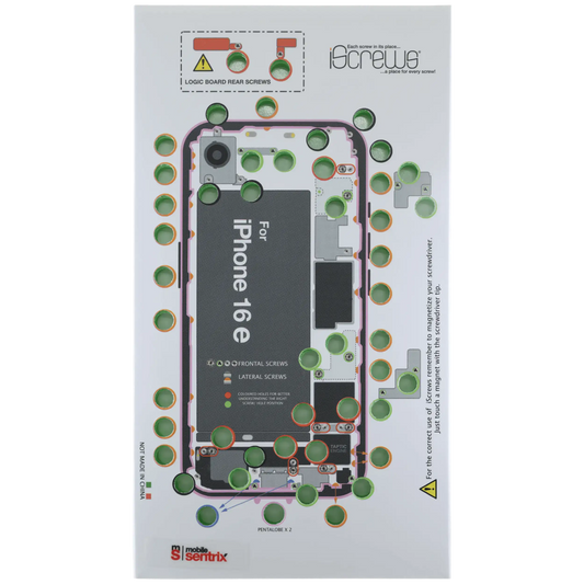 iScrews Position Mat For iPhone 16e (dottorpod)