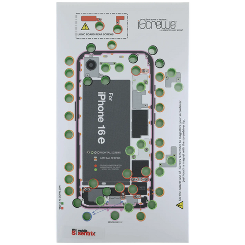 iScrews Position Mat For iPhone 16e (dottorpod)
