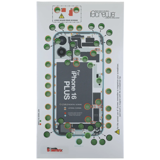 iScrews Position Mat For iPhone 16 Plus (dottorpod)