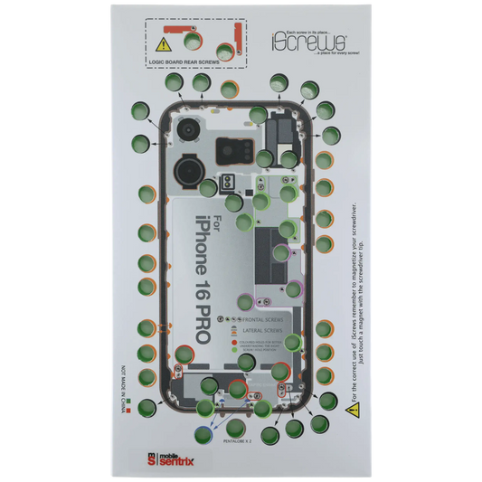 iScrews Position Mat For iPhone 16 Pro (dottorpod)