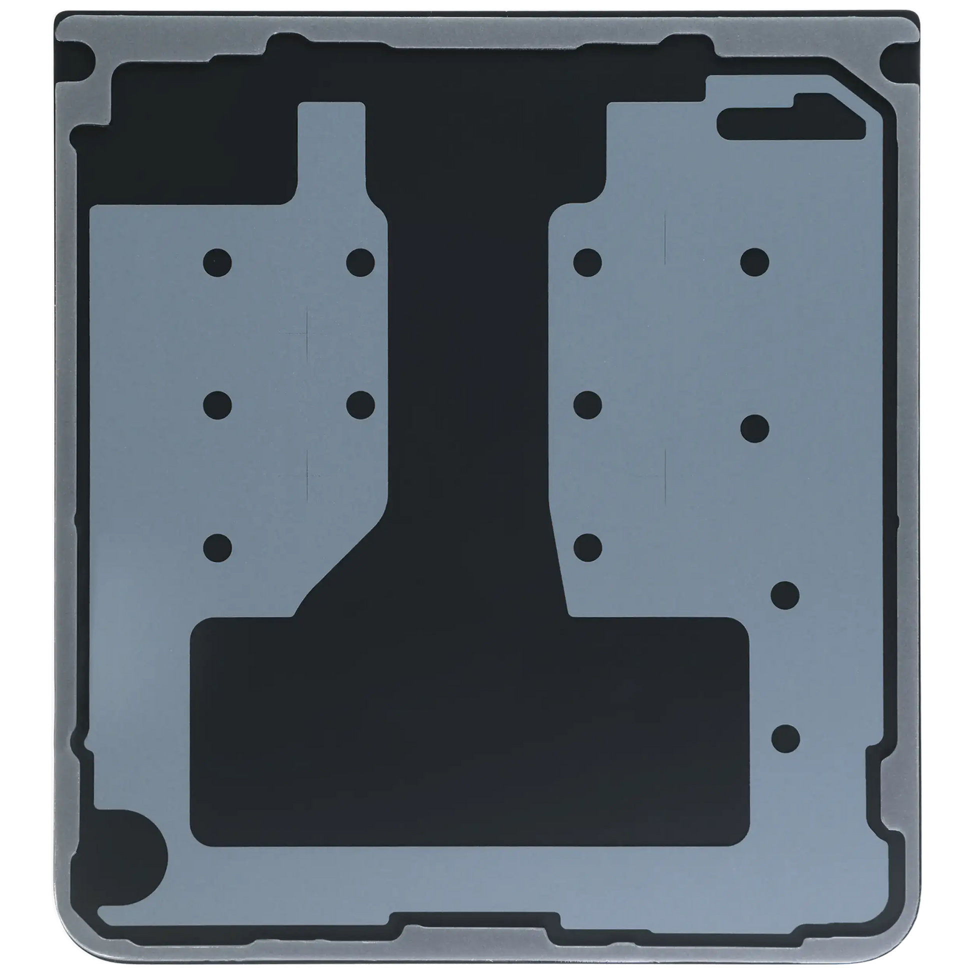Bottom Back Cover For Samsung Galaxy Z Flip 7 5G (Service Pack) (Jet Black) - Replacement iPhone Parts