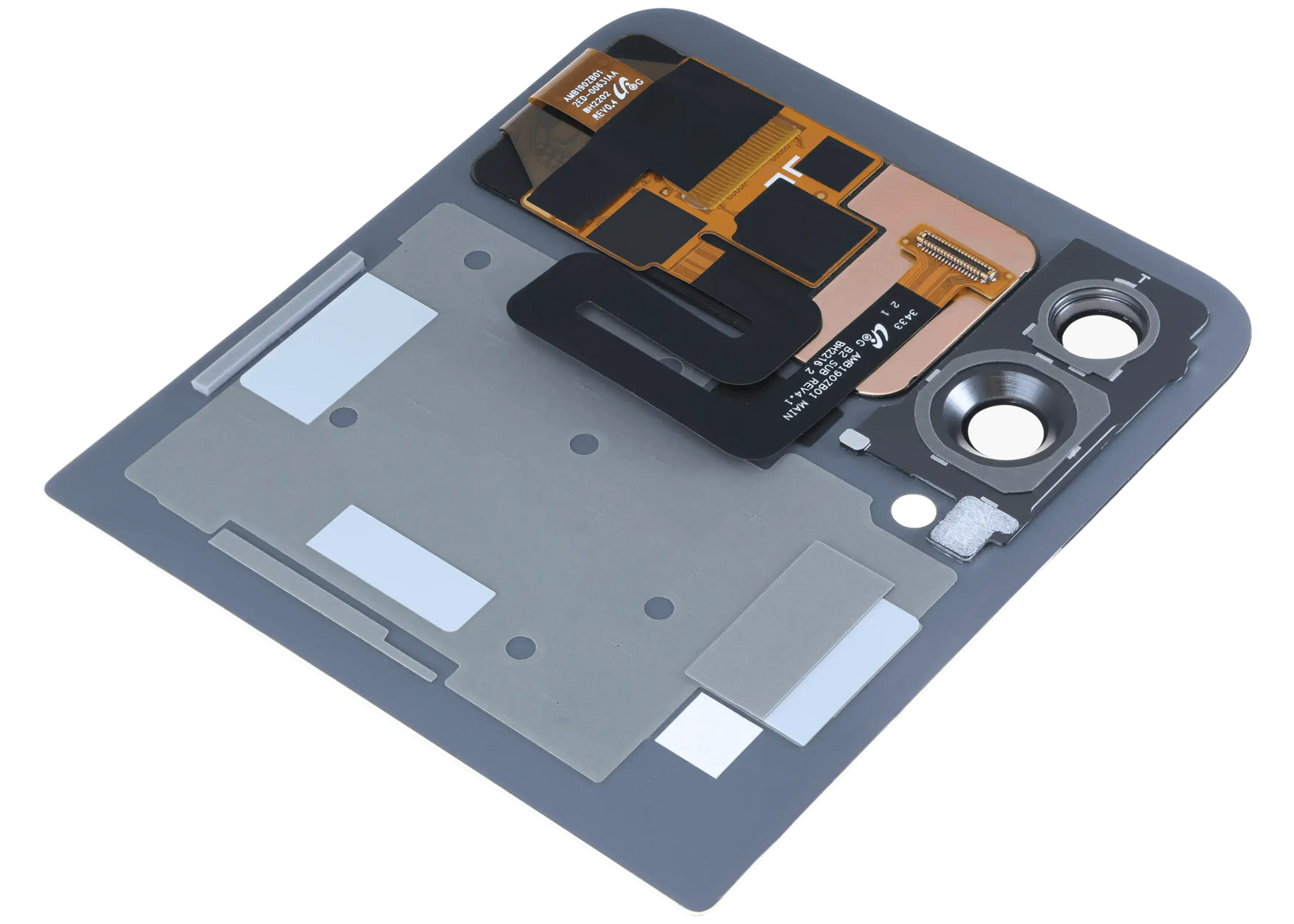 Buy Outer OLED Assembly For Samsung Galaxy Z Flip 4 5G (Used OEM Pull: Grade A) (Gold) - High Quality Replacement Part - View 5 | TechDrip Canada