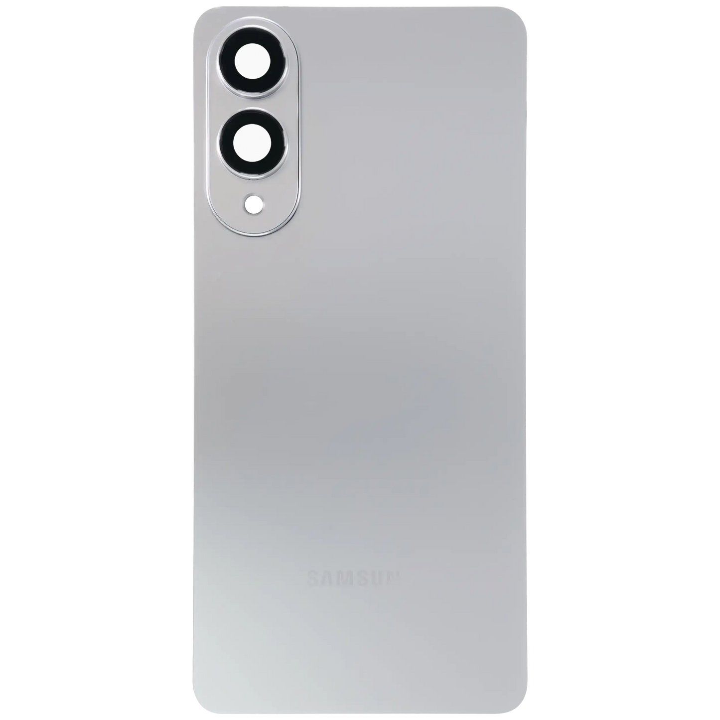 Back Cover Glass With Camera Lens For Samsung Galaxy S25 Edge 5G (Service Pack) (Titanium Silver)
