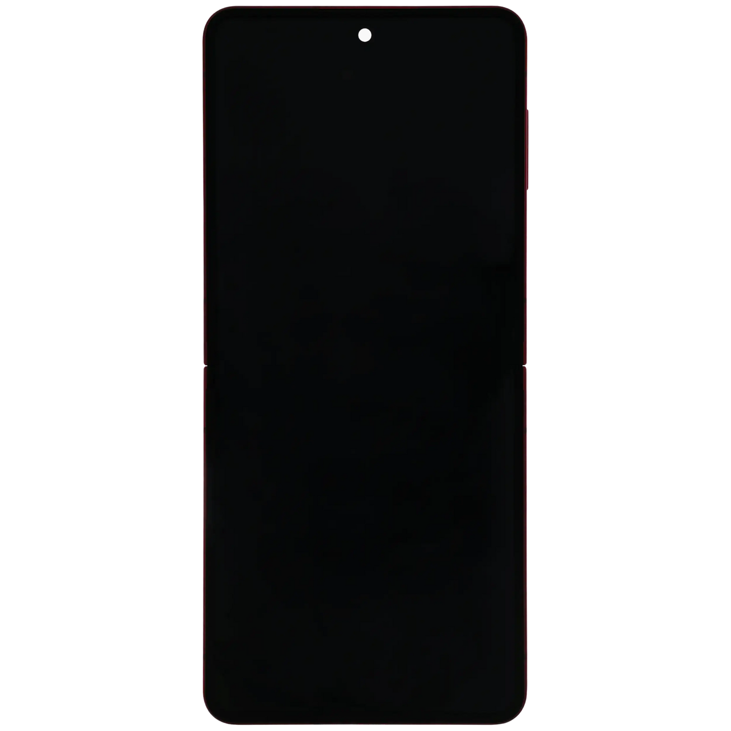 Inner OLED Assembly With Frame For Samsung Galaxy Z Flip 7 5G (US & International) (Service Pack) (Coral Red) - Replacement iPhone Parts