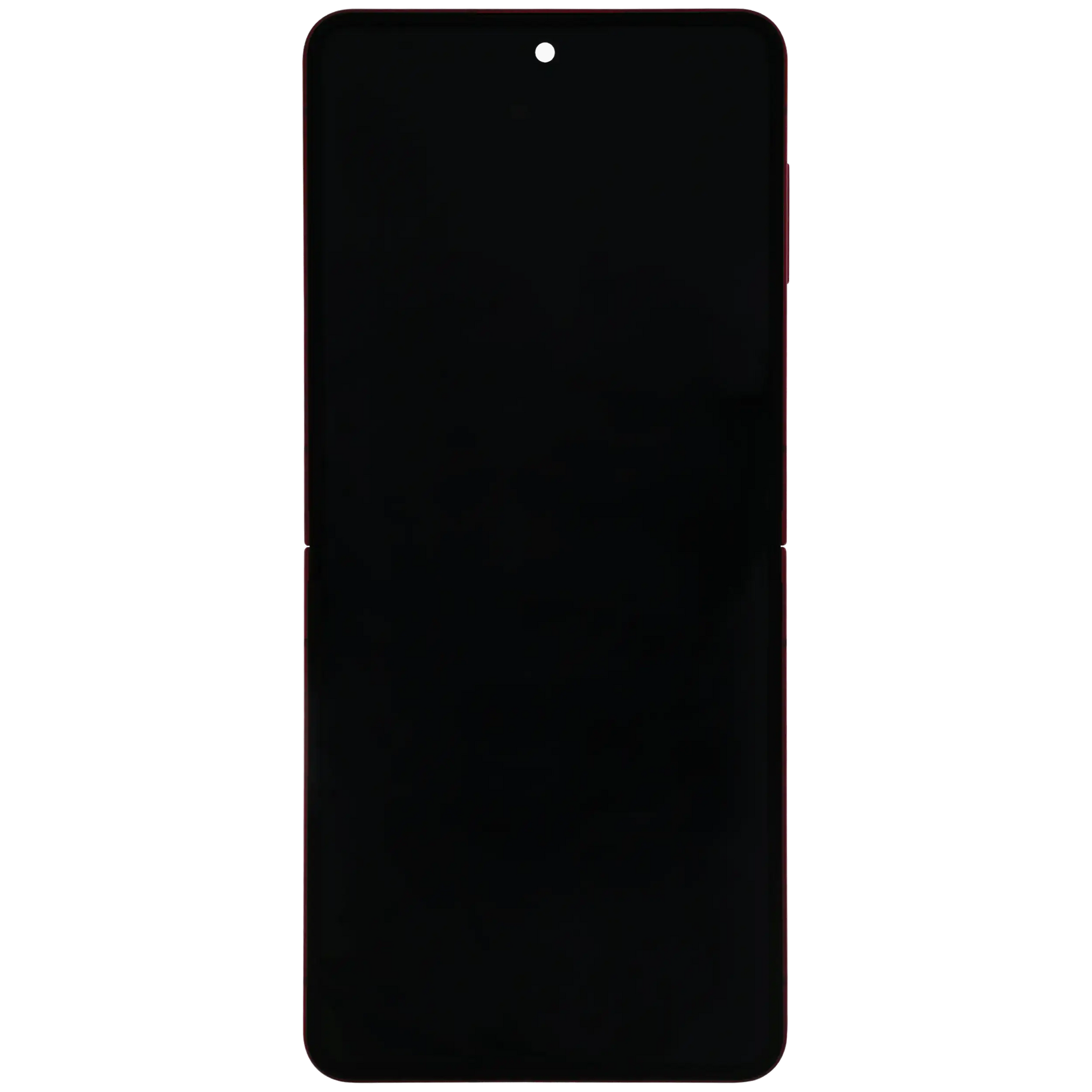 Inner OLED Assembly With Frame For Samsung Galaxy Z Flip 7 5G (US & International) (Service Pack) (Coral Red) - Replacement iPhone Parts