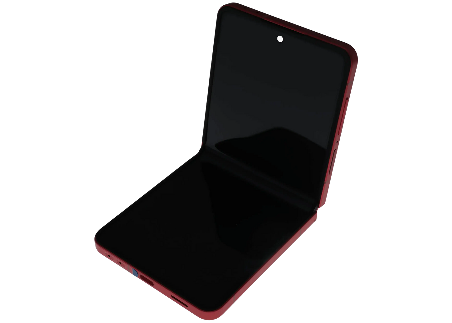 Inner OLED Assembly With Frame For Samsung Galaxy Z Flip 7 5G (US & International) (Service Pack) (Coral Red) - Replacement iPhone Parts