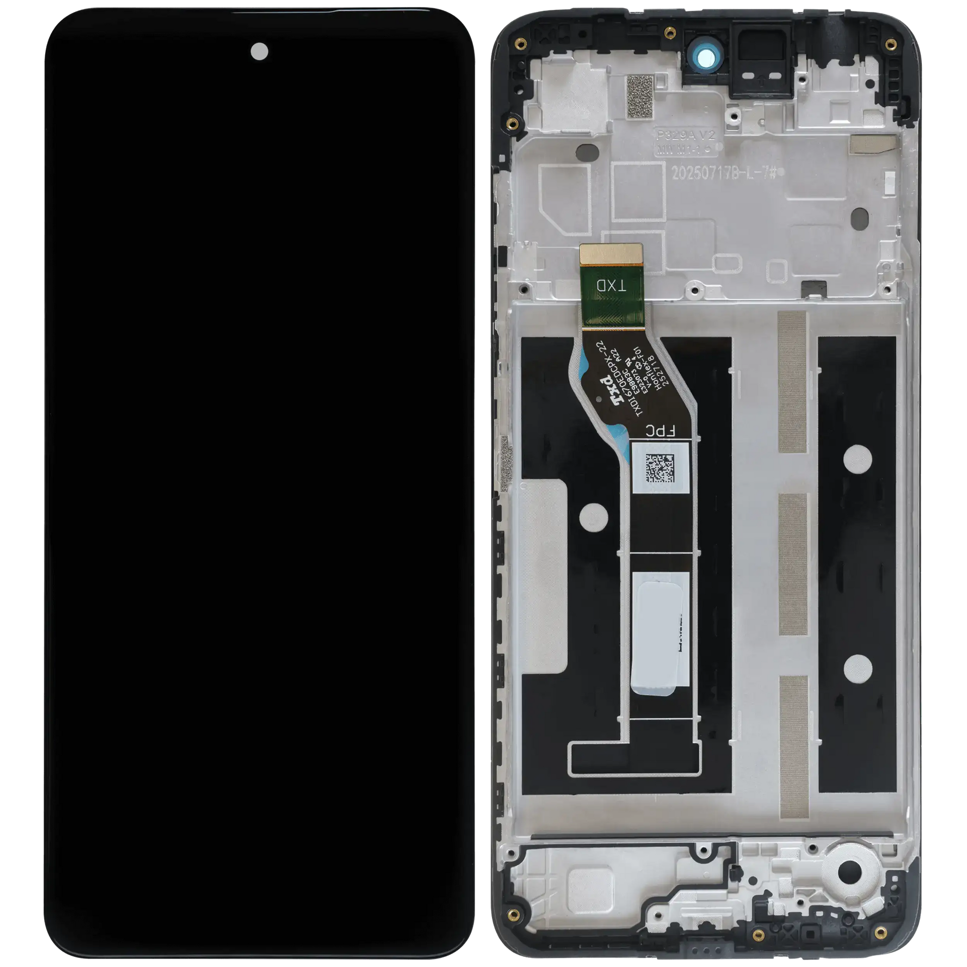 LCD Assembly With Frame For Motorola Moto G05 (XT2523 /2025) (Genuine OEM) (All Colors) replacement part SKU 107082546535 image 6