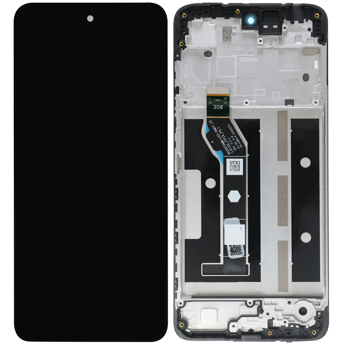 LCD Assembly With Frame For Motorola Moto G15 (XT2521 /2025) (Genuine OEM) (All Colors) replacement part SKU 107082546574 image 6