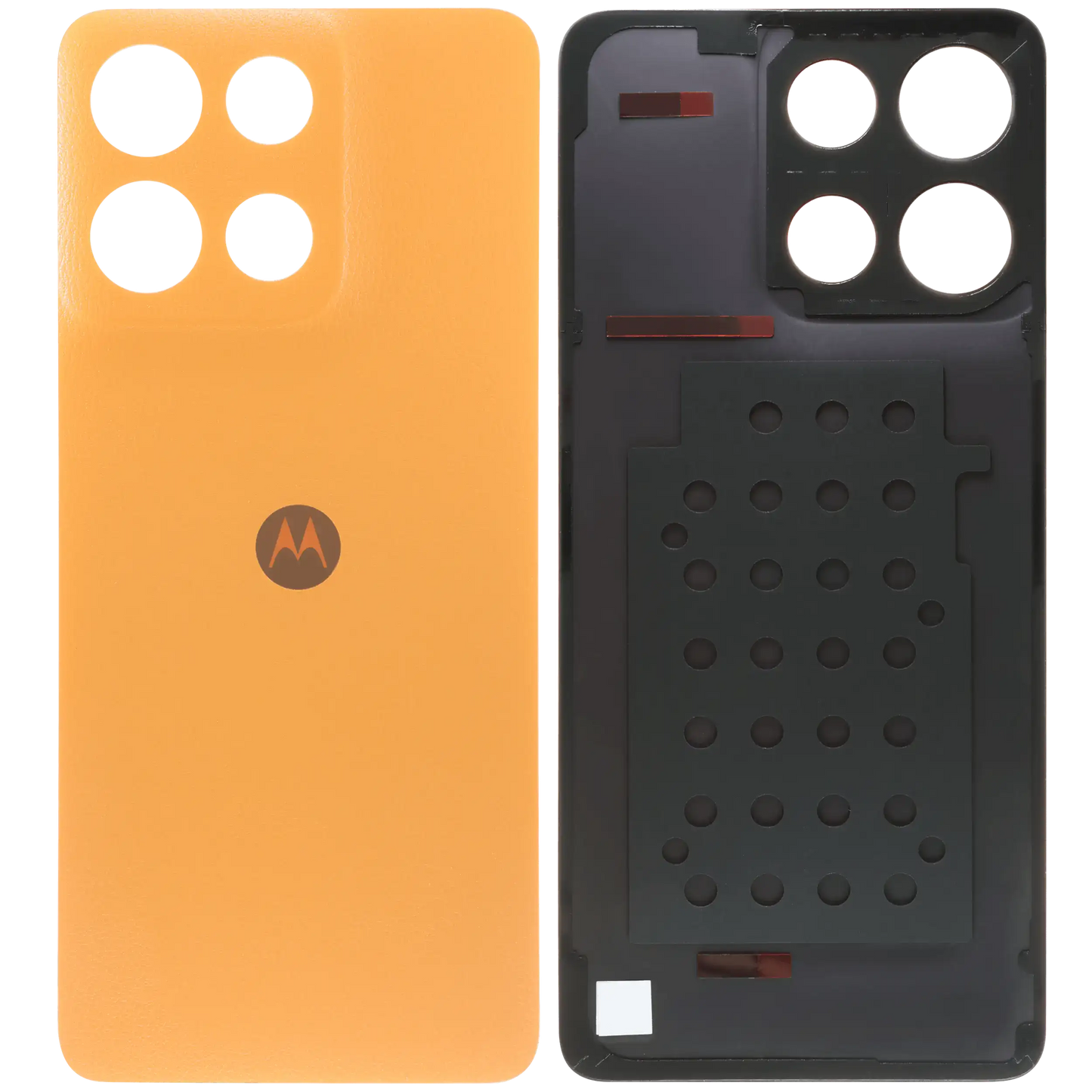 Back Cover Glass For Motorola Moto G15 (XT2521 /2025) (Genuine OEM) (Sunrise Orange) replacement part SKU 107082546587 image 6