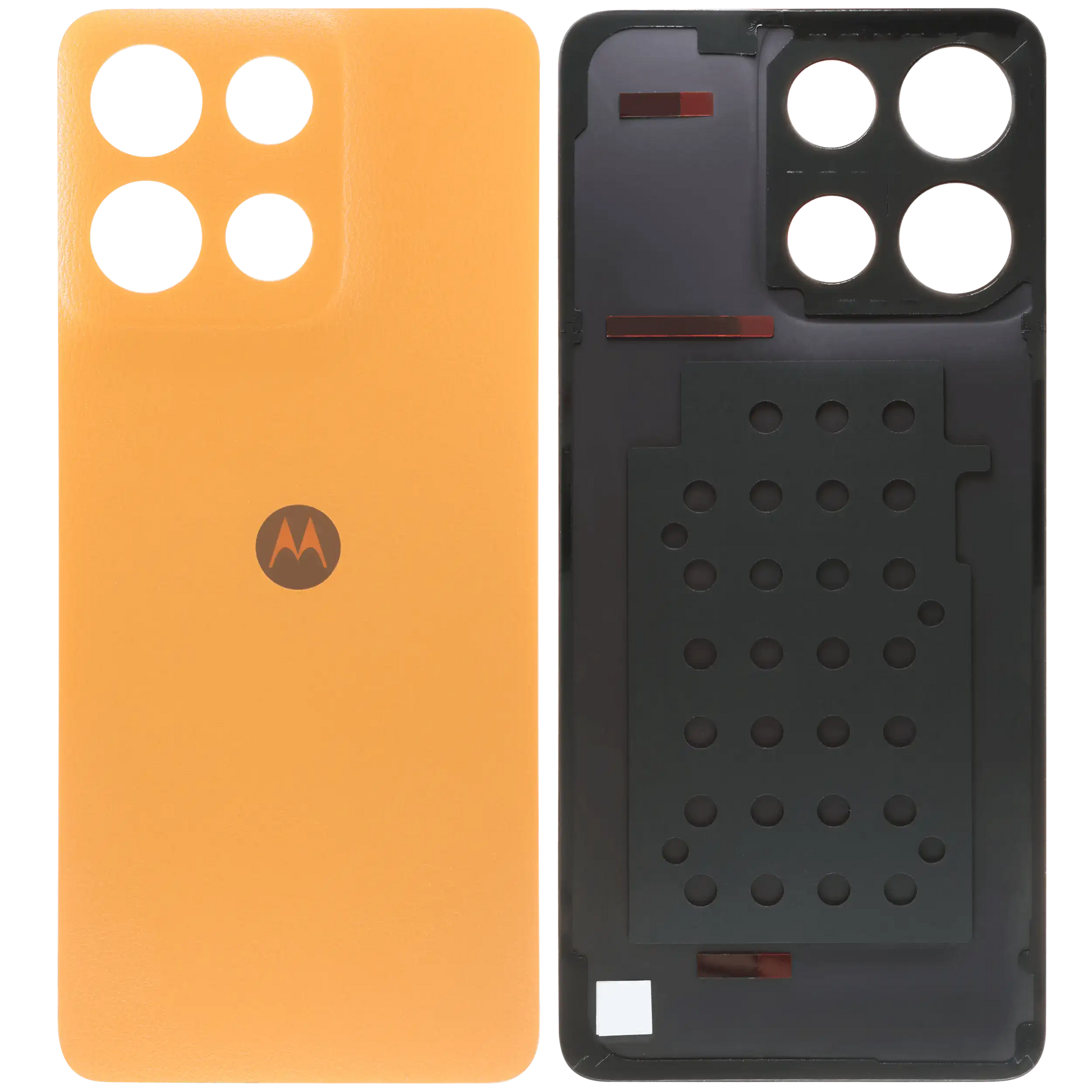 Back Cover Glass For Motorola Moto G15 (XT2521 /2025) (Genuine OEM) (Sunrise Orange) replacement part SKU 107082546587 image 6
