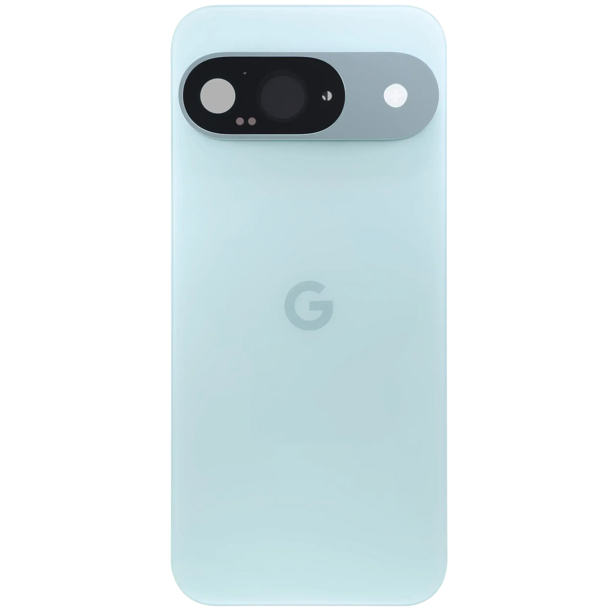 Back Cover Glass With Camera Lens For Google Pixel 9 (Used OEM Pull: Grade A) (Wintergreen) - repair component alternate view