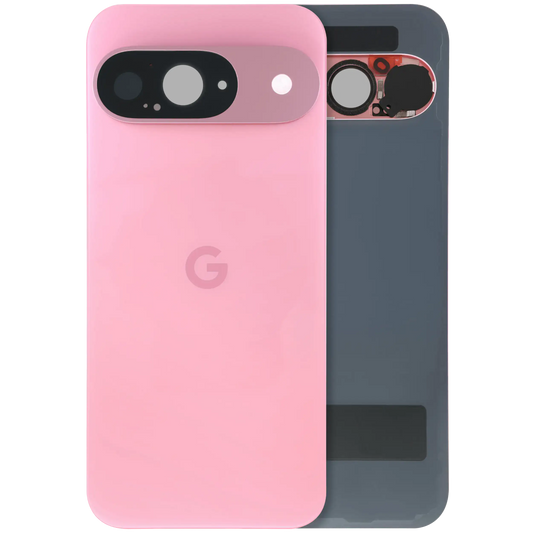 Back Cover Glass With Camera Lens For Google Pixel 9 (Used OEM Pull: Grade A) (Peony) - replacement part product view