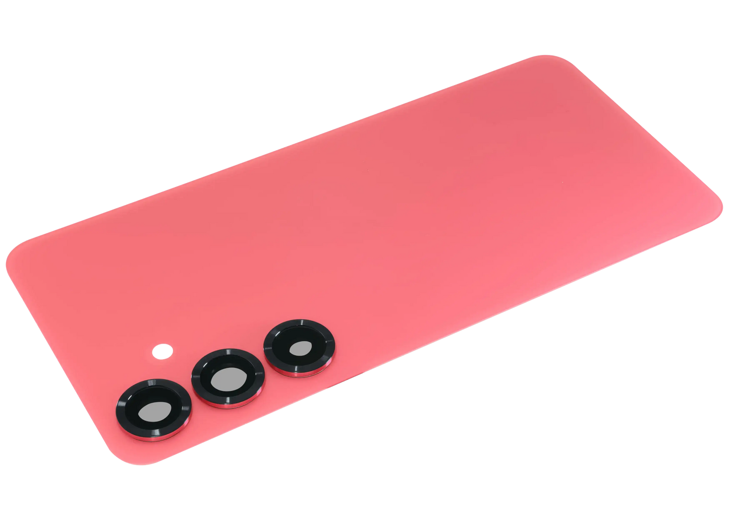 Back Cover Glass With Camera Lens For Samsung Galaxy S25 Plus 5G (Service Pack) (Coral Red)