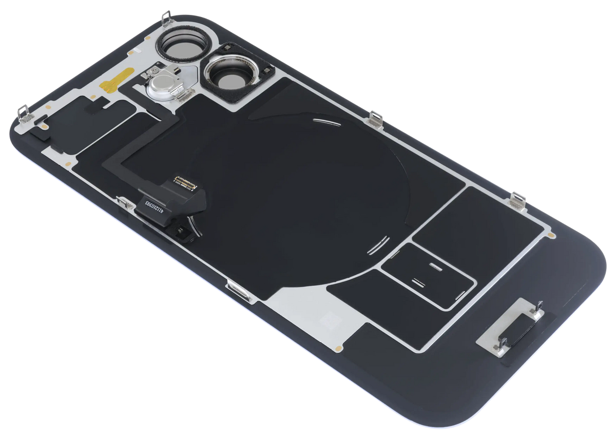 Back Glass w/ MagSafe Magnet & NFC & Flashlight Flex For iPhone 16 (Service Pack) (Ultramarine) — product photo 5