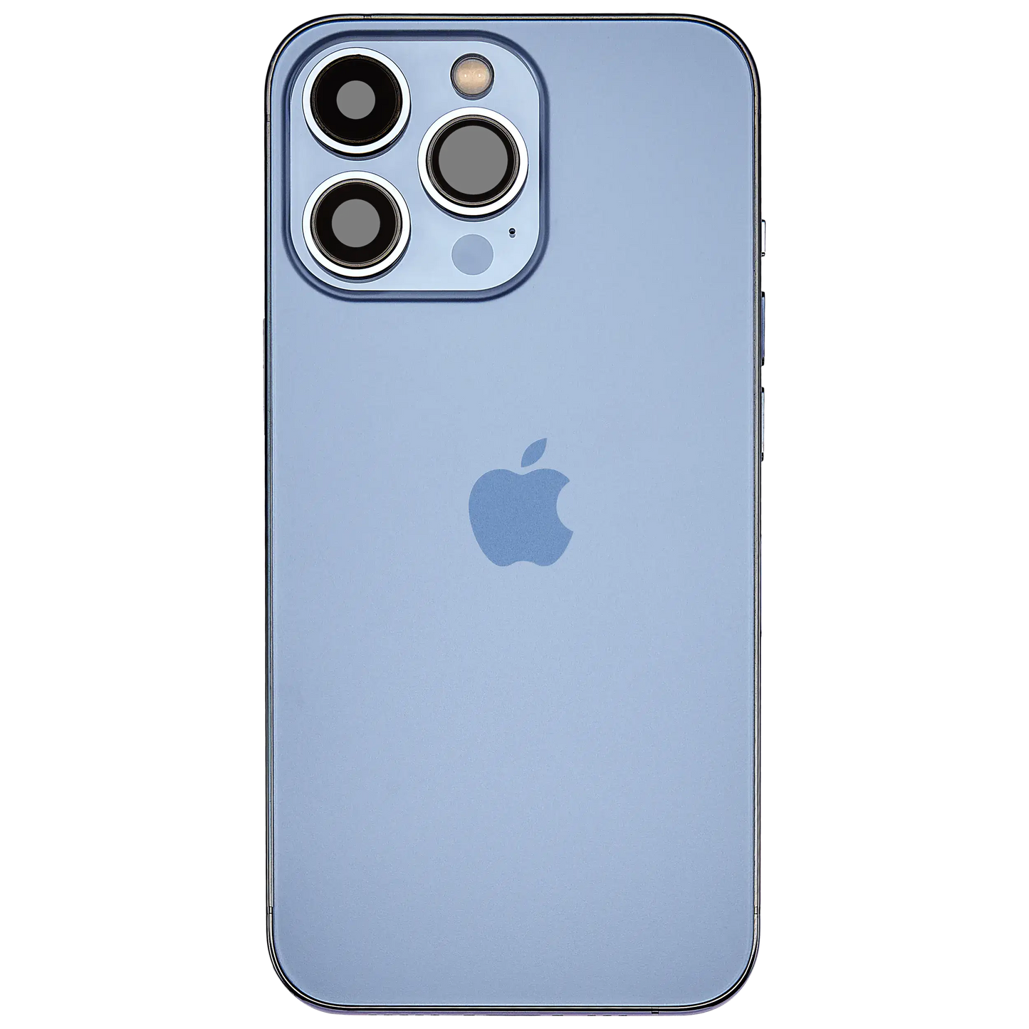 Back Housing W/ Small Parts For iPhone 13 Pro (EU / Global Version) (Used OEM Pull: Grade B) (Sierra Blue)