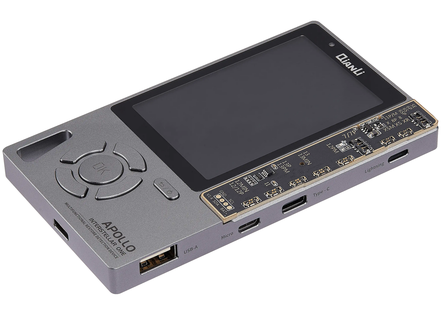 Apollo Interstellar Restore Program And Reading Device (True Tone / Battery Data / Vibrator / MFI Tester / EEPROM Programmer) (Display Up To 11 Pro Ma