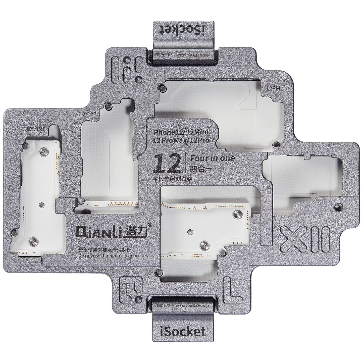 iSocket Motherboard Platform Tester For iPhone 12 / 12 Pro / 12 Pro Max / 12 Mini (4 in 1) (Qianli)