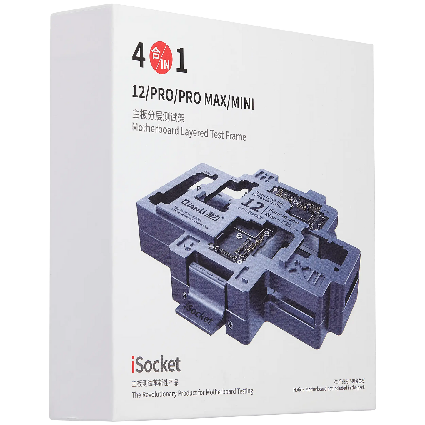 iSocket Motherboard Platform Tester For iPhone 12 / 12 Pro / 12 Pro Max / 12 Mini (4 in 1) (Qianli)