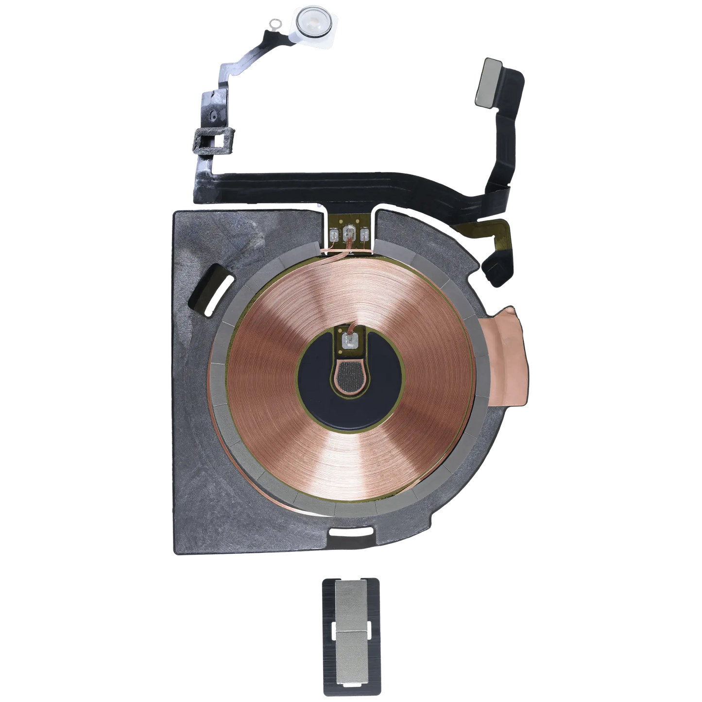 Wireless NFC Charging Flex With Flashlight Flex Cable For iPhone 15(Original Used)