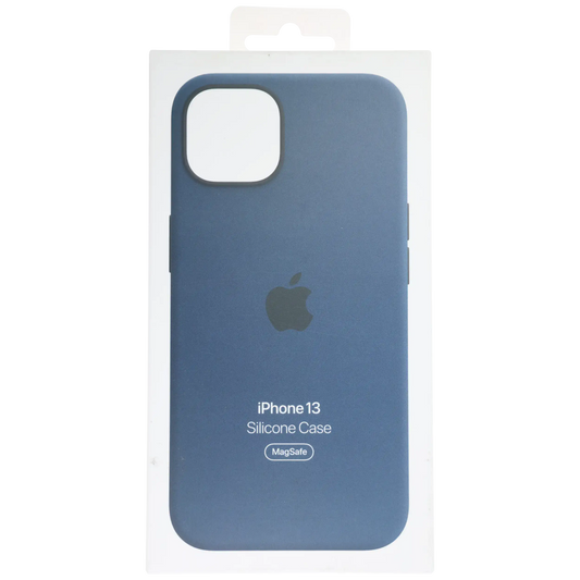 Silicon Case with MagSafe For iPhone 13 (OEM Grade New) (Blue)