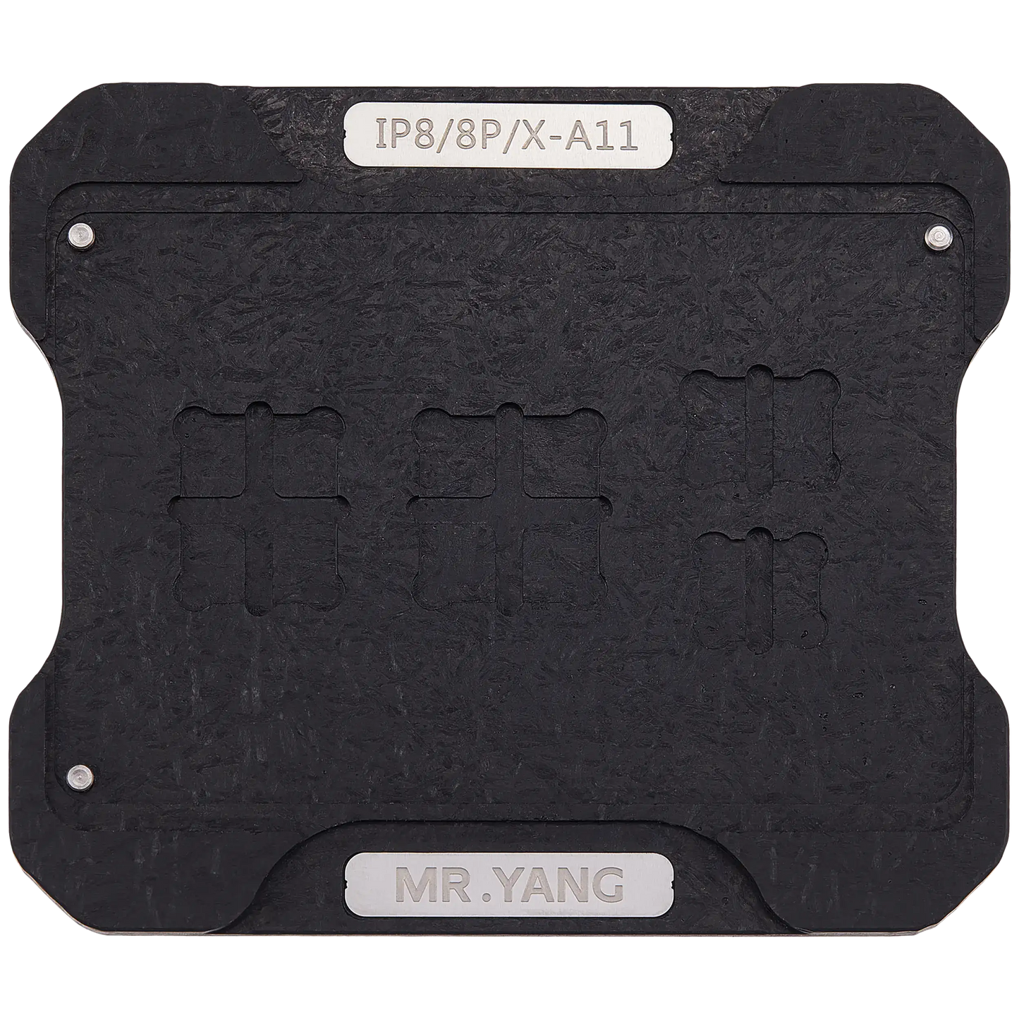 M.Y Board Transfer Reballing Stencil (A11) & Middle Layer Frame Reballing Platform For iPhone 8 / 8 Plus / X (M.Y)