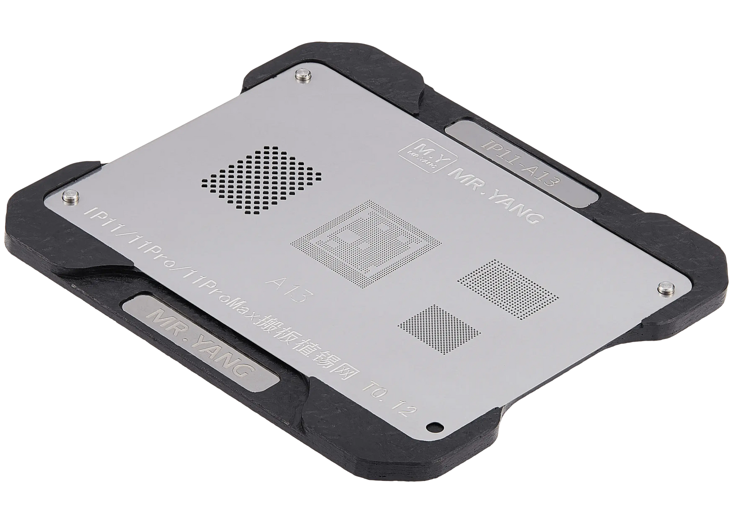 M.Y Board Transfer Reballing Stencil (A13) & Middle Layer Frame Reballing Platform For iPhone 11 / 11 Pro / 11 Pro Max (M.Y)