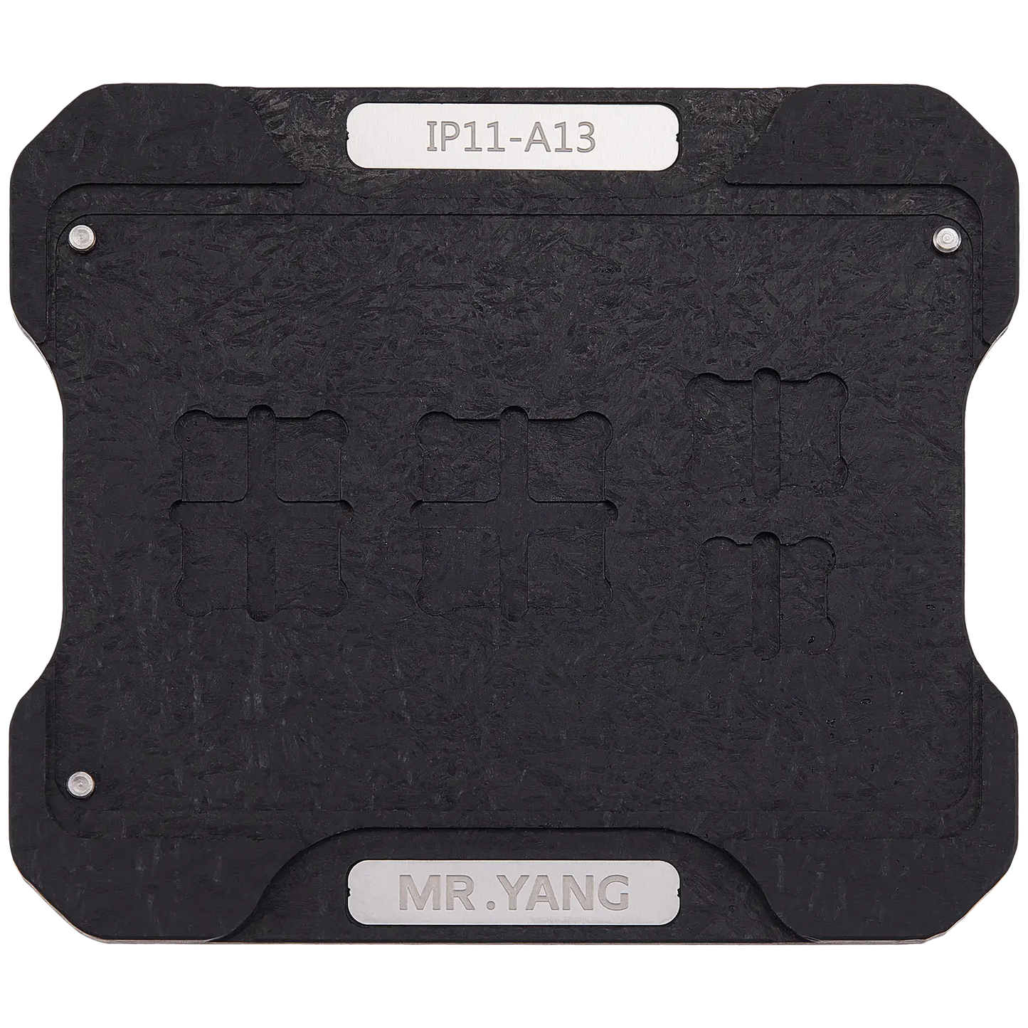 M.Y Board Transfer Reballing Stencil (A13) & Middle Layer Frame Reballing Platform For iPhone 11 / 11 Pro / 11 Pro Max (M.Y)