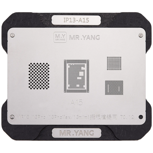 M.Y Board Transfer Reballing Stencil (A15) & Middle Layer Frame Reballing Platform For iPhone 13 Series (M.Y)