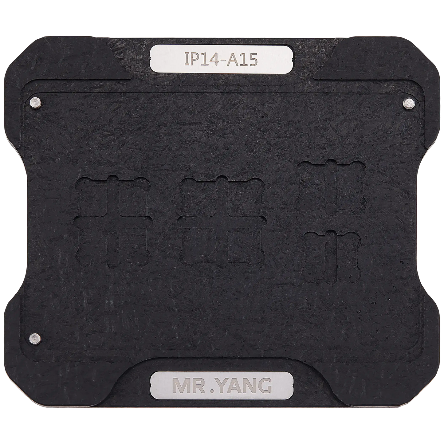 M.Y Board Transfer Reballing Stencil (A15) & Middle Layer Frame Reballing Platform For iPhone 14 / 14 Plus (M.Y)