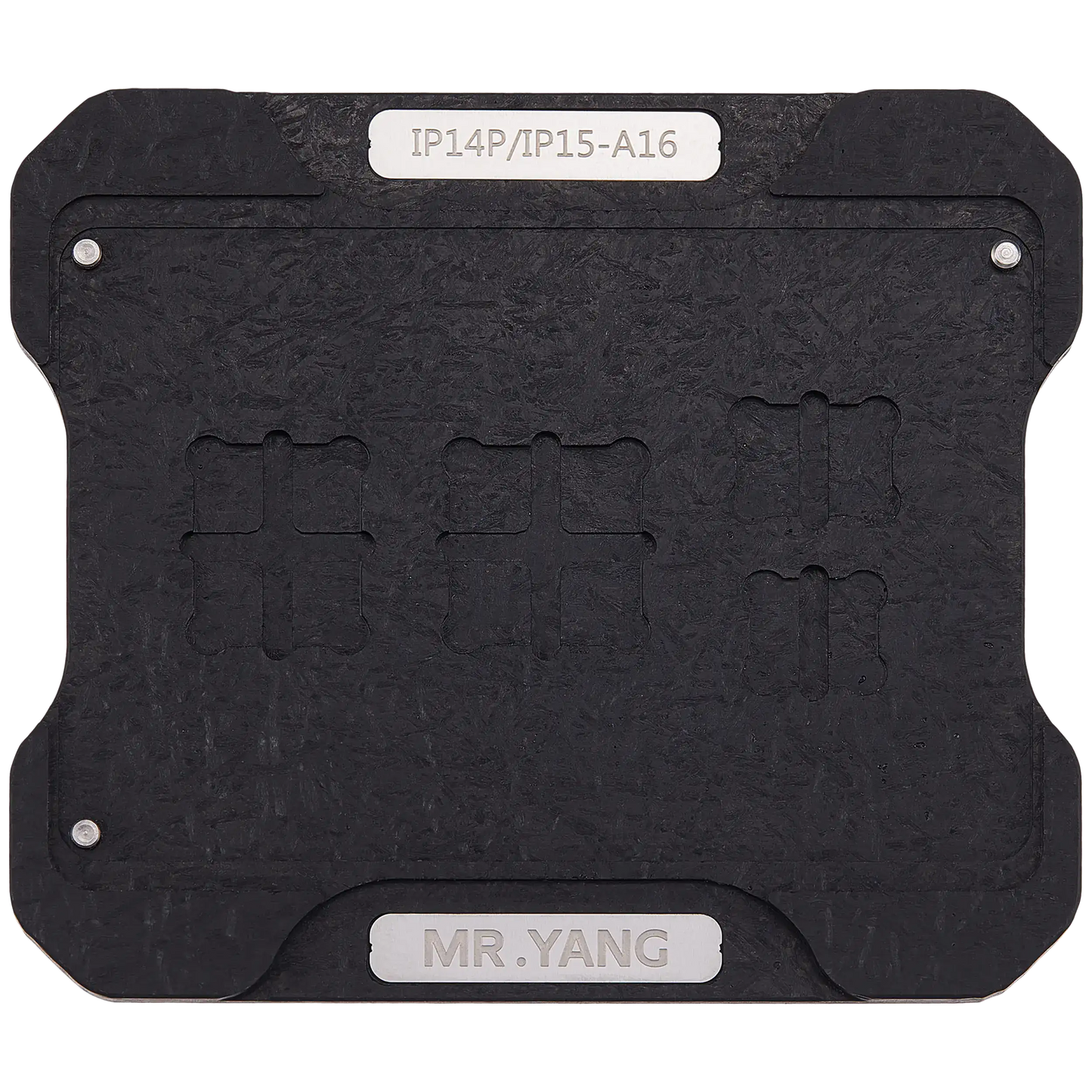 M.Y Board Transfer Reballing Stencil (A16) & Middle Layer Frame Reballing Platform For iPhone 14 Pro / 14 Pro Max / 15 / 15 Plus (M.Y)
