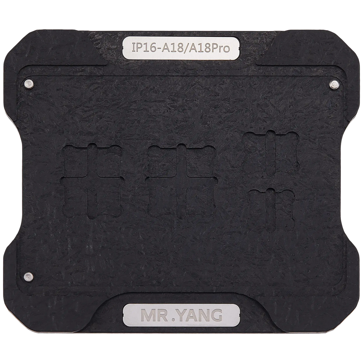M.Y Board Transfer Reballing Stencil (A18 / A18 pro) & Middle Layer Frame Reballing Platform For iPhone 16 series (M.Y)