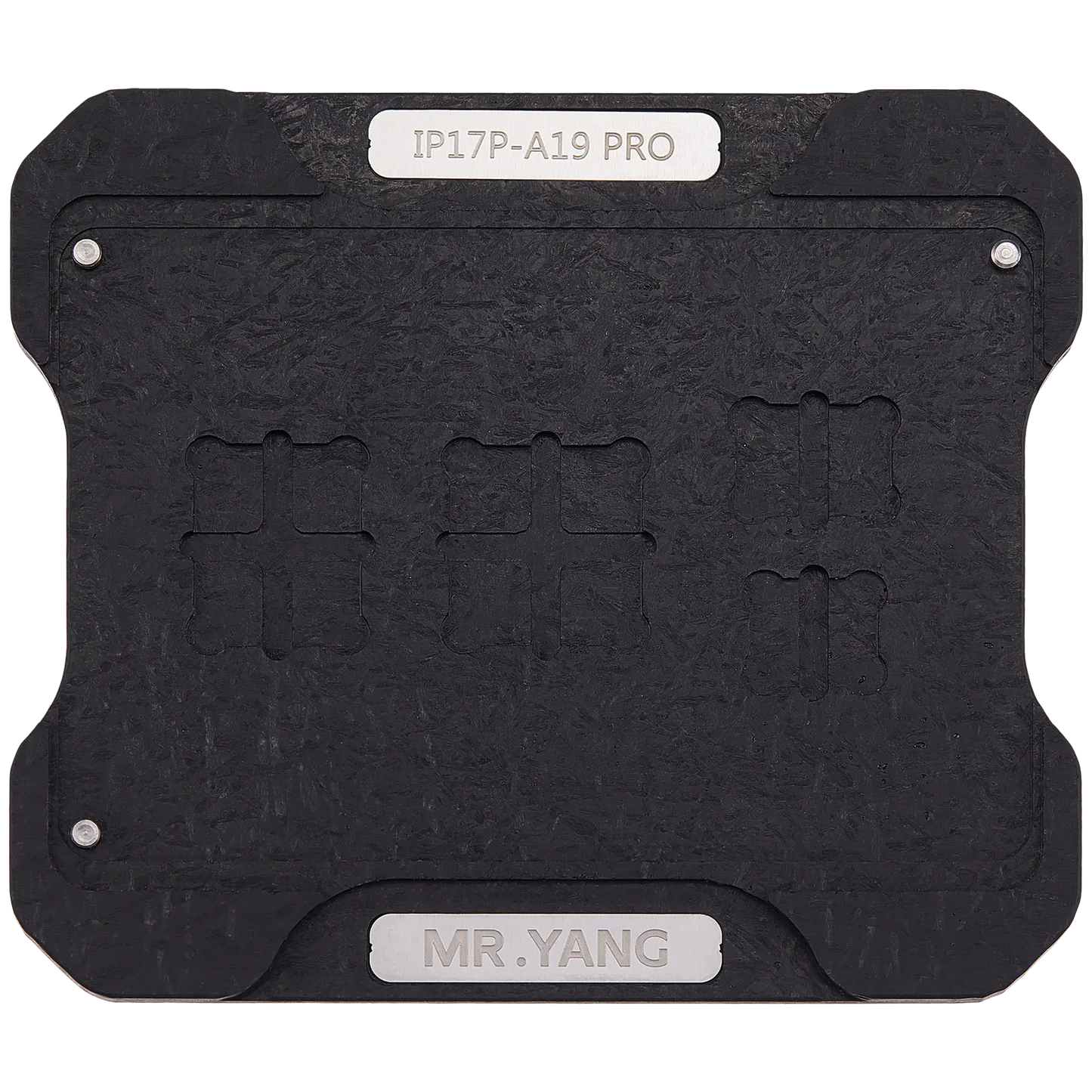 M.Y Board Transfer Reballing Stencil (A19 Pro) & Middle Layer Frame Reballing Platform For iPhone 17 Pro / 17 Pro Max /17 Air (M.Y)