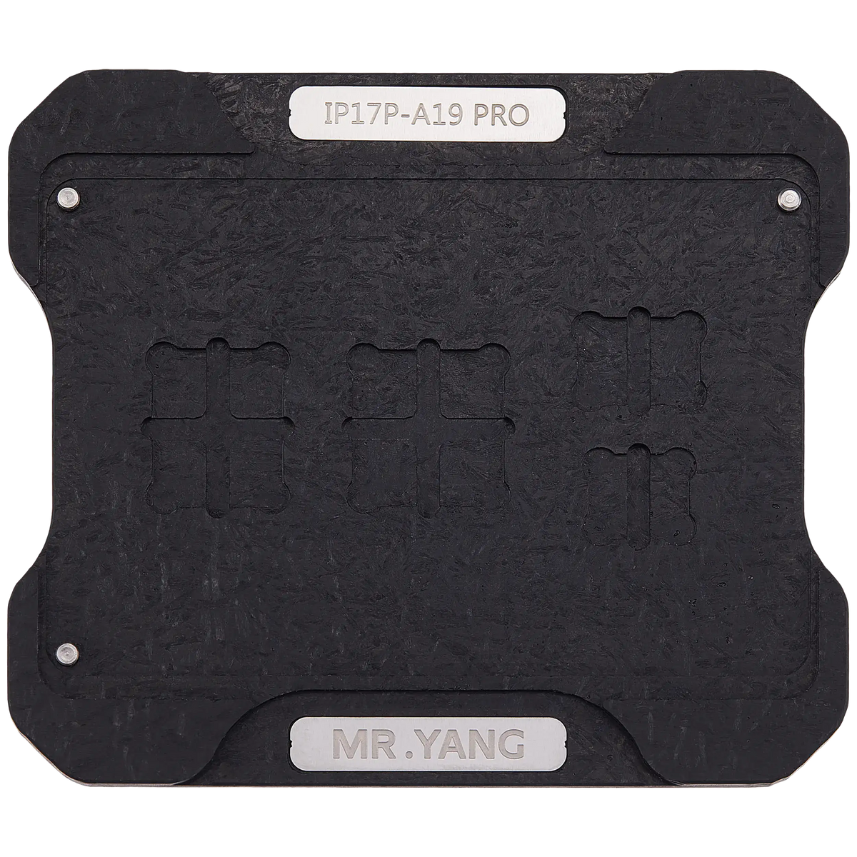 M.Y Board Transfer Reballing Stencil (A19 Pro) & Middle Layer Frame Reballing Platform For iPhone 17 Pro / 17 Pro Max /17 Air (M.Y)