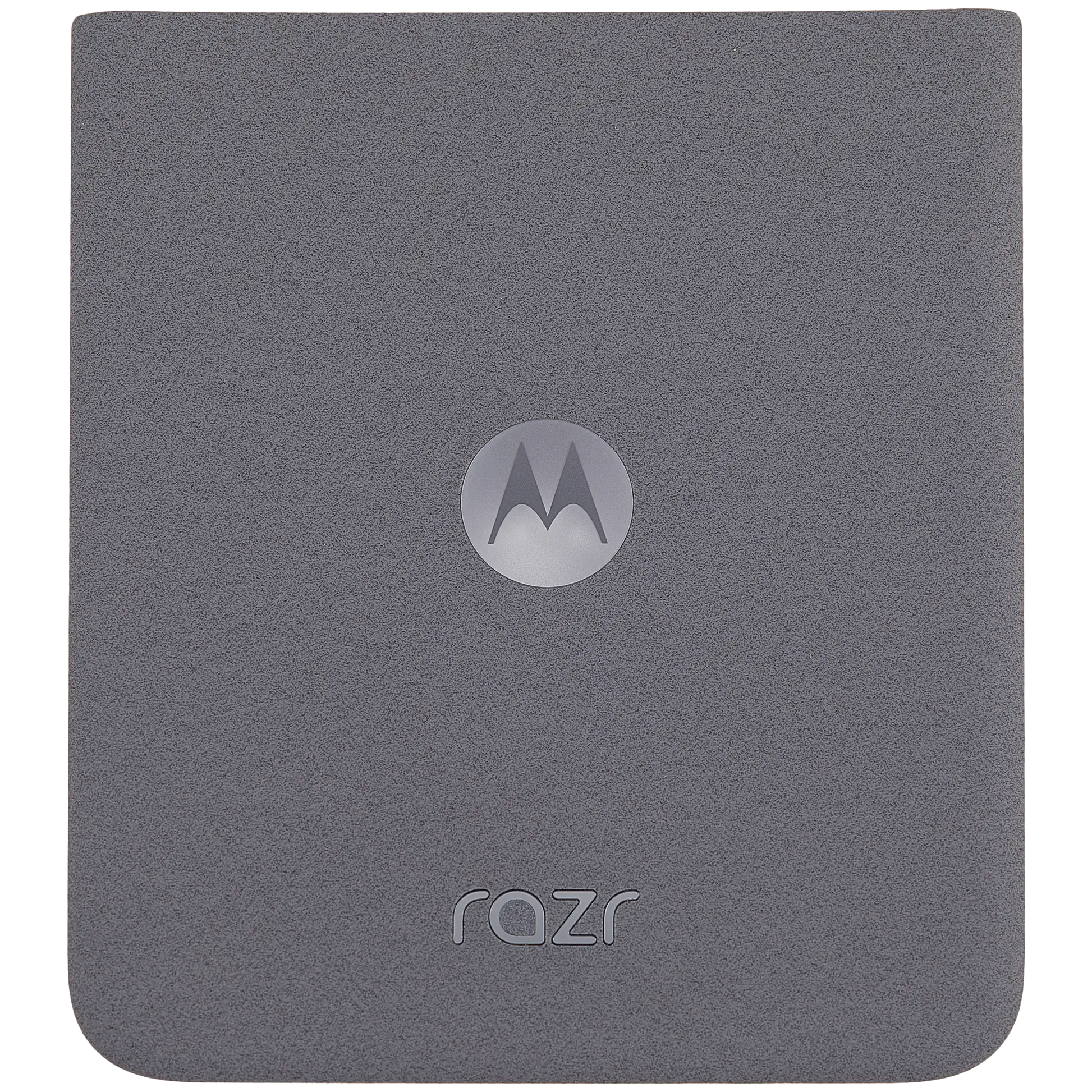 Back Cover Glass For Motorola Razr / Razr 50 (XT2453 / 2024) (Premium) (Koala Grey) - Motorola replacement part image 2