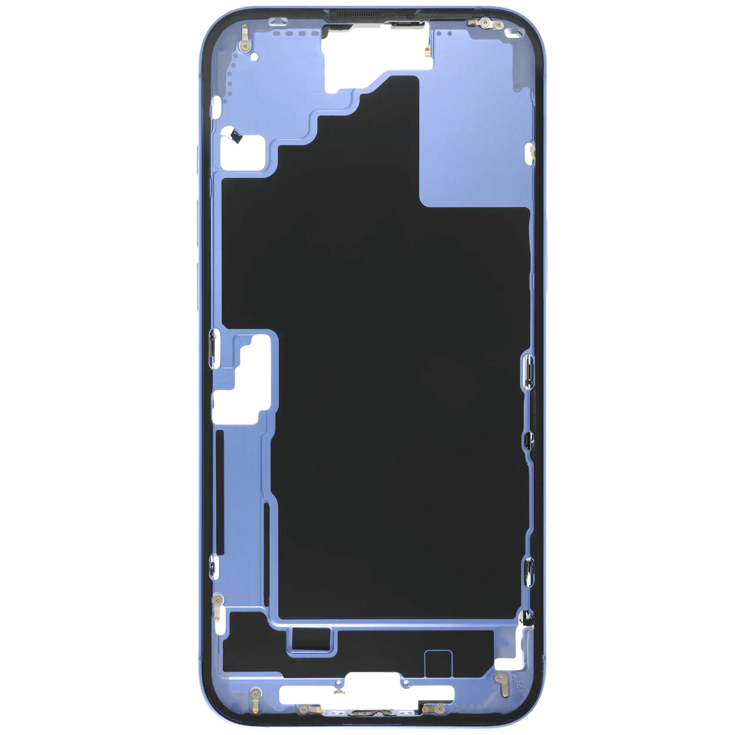 Mid-Frame Housing W/ Small Parts For iPhone 16 Plus (US Version) (Used OEM Pull: Grade B) (Ultramarine)