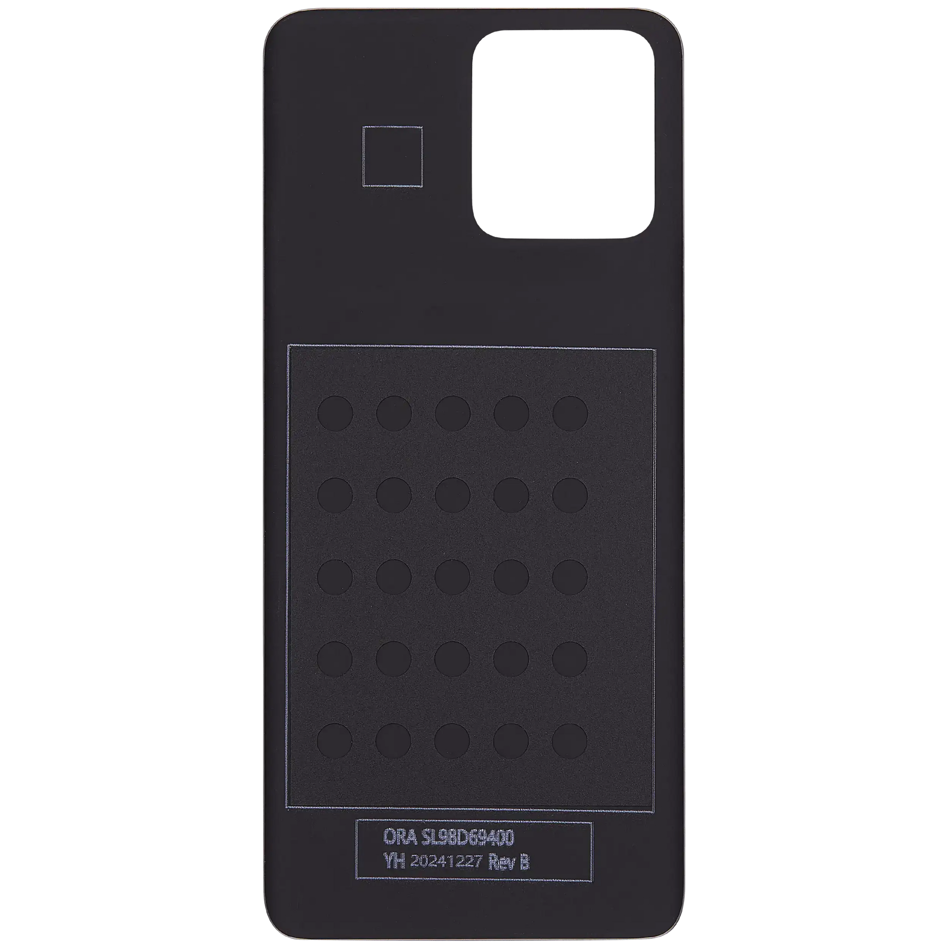 Back Cover For Motorola Moto G Stylus 5G (XT2315 / 2023) (Premium) (Cosmic Black) replacement part SKU 107182129062 image 3