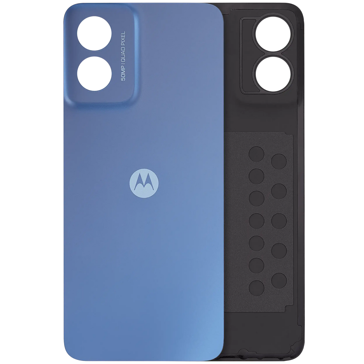 Back Cover Glass For Motorola Moto G Play (XT2413 / 2024) (Premium) (Coronet Blue) replacement part SKU 107182129069 image 1
