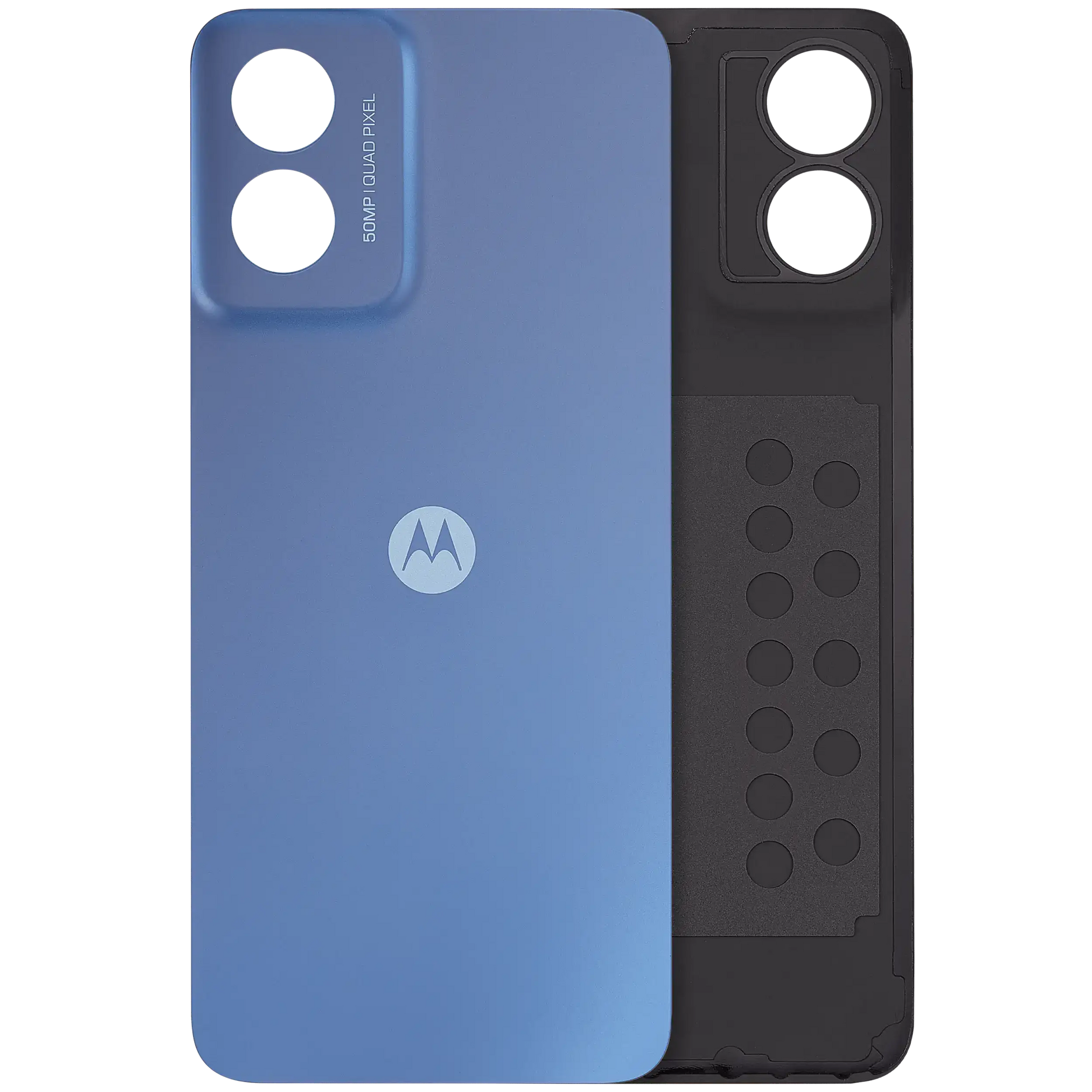 Back Cover Glass For Motorola Moto G Play (XT2413 / 2024) (Premium) (Coronet Blue) replacement part SKU 107182129069 image 1