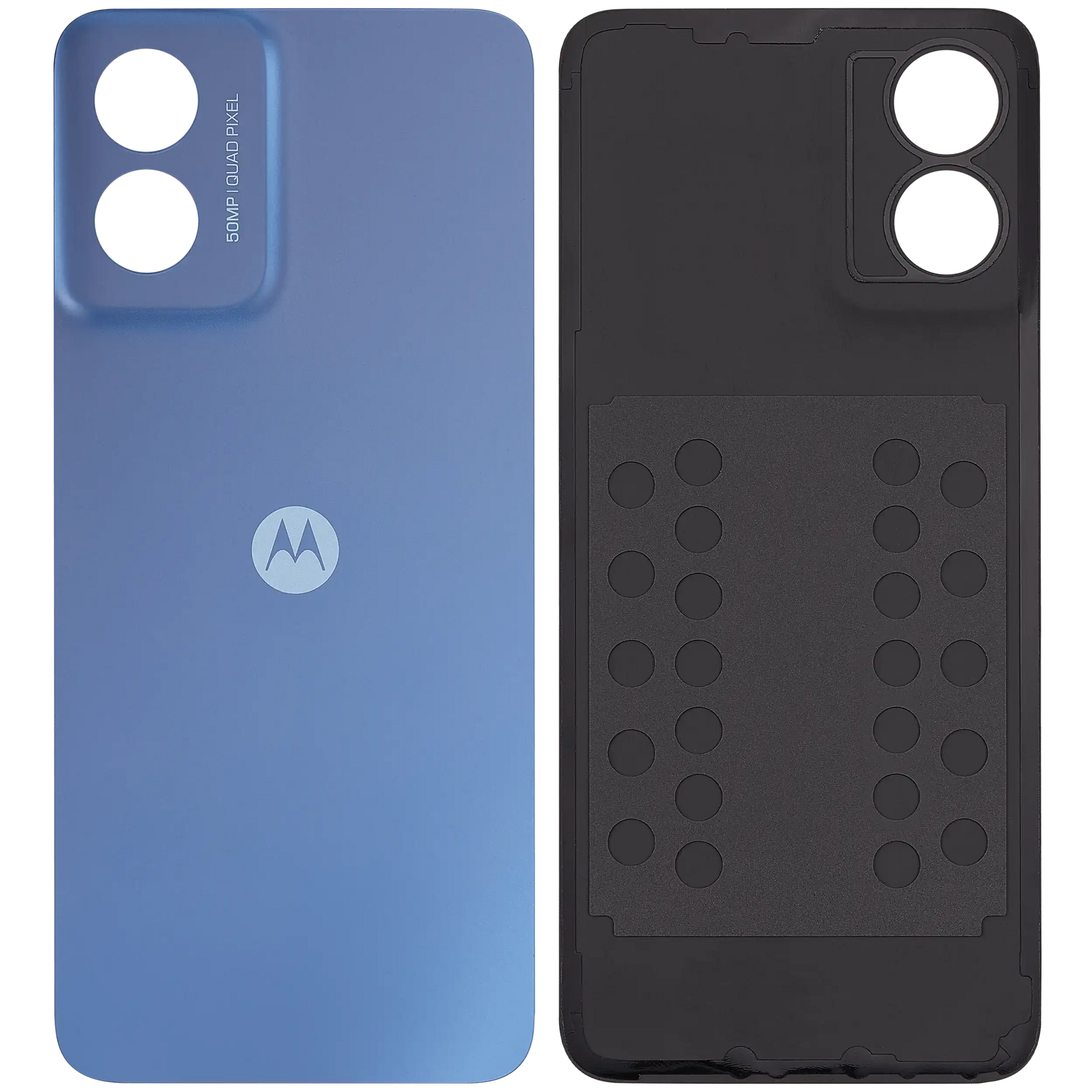 Back Cover Glass For Motorola Moto G Play (XT2413 / 2024) (Premium) (Coronet Blue) replacement part SKU 107182129069 image 6