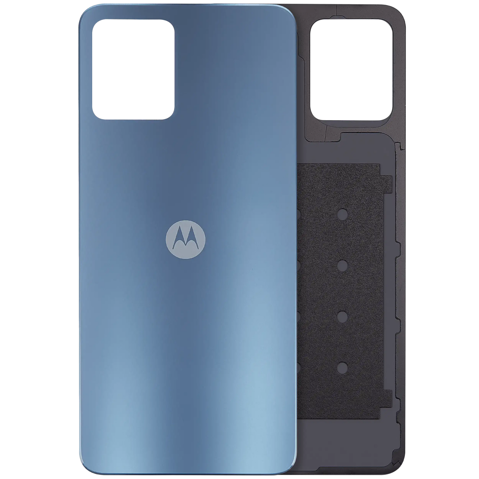 Back Cover Glass For Motorola Moto G23 (XT2333 / 2023) (Premium) ((Steel Blue) replacement part SKU 107182129081 image 1
