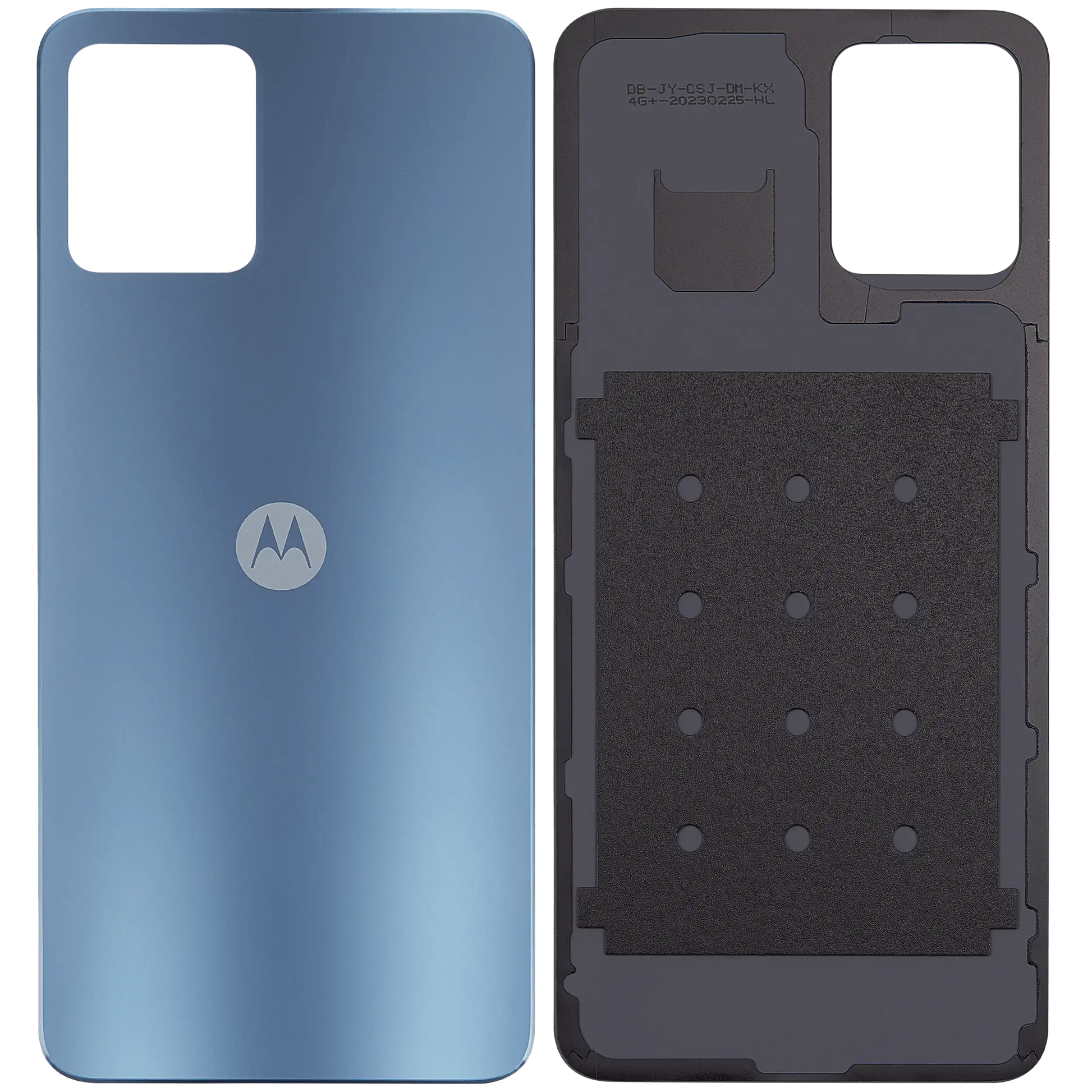 Back Cover Glass For Motorola Moto G23 (XT2333 / 2023) (Premium) ((Steel Blue) replacement part SKU 107182129081 image 6