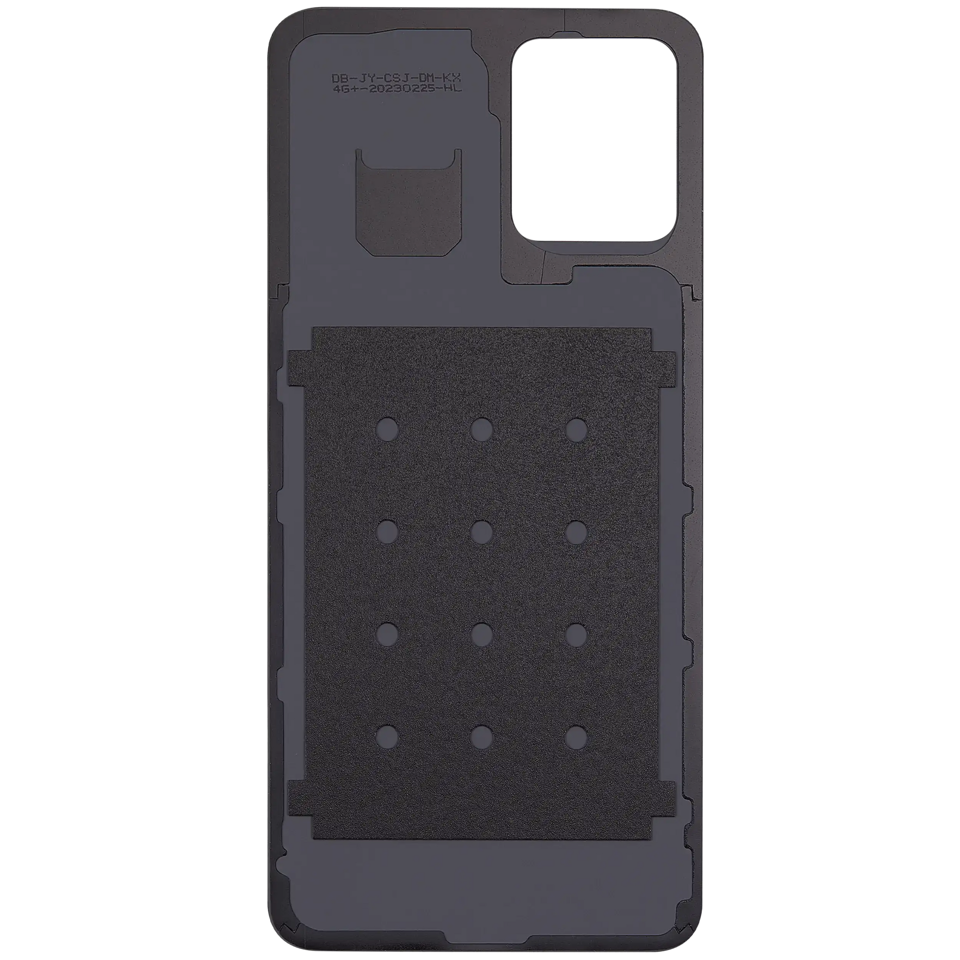 Back Cover Glass For Motorola Moto G23 (XT2333 / 2023) (Premium) ((Steel Blue) replacement part SKU 107182129081 image 3