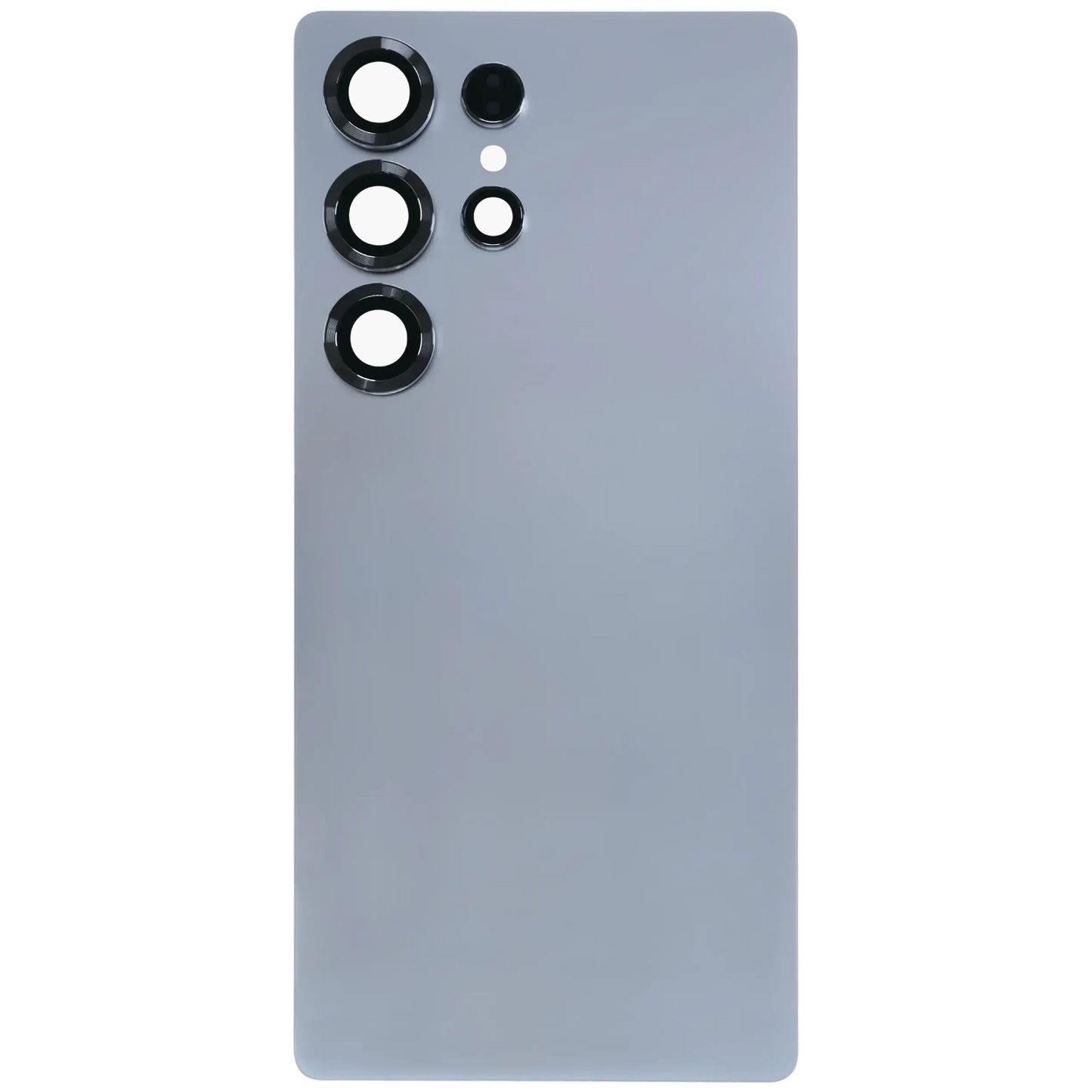 Back Cover Glass With Camera Lens For Samsung Galaxy S25 Ultra 5G (Service Pack) (Titanium Silver Blue)