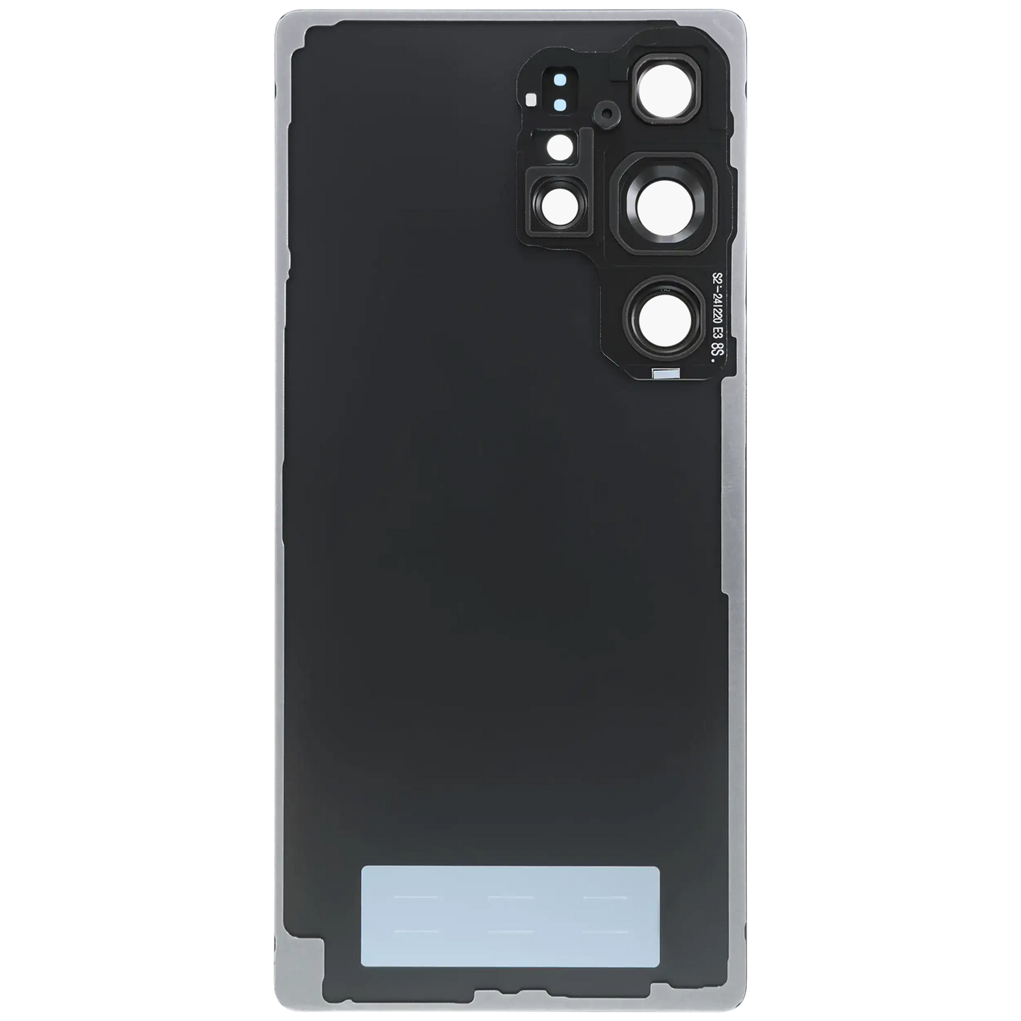 Back Cover Glass With Camera Lens For Samsung Galaxy S25 Ultra 5G (Service Pack) (Titanium Silver Blue)