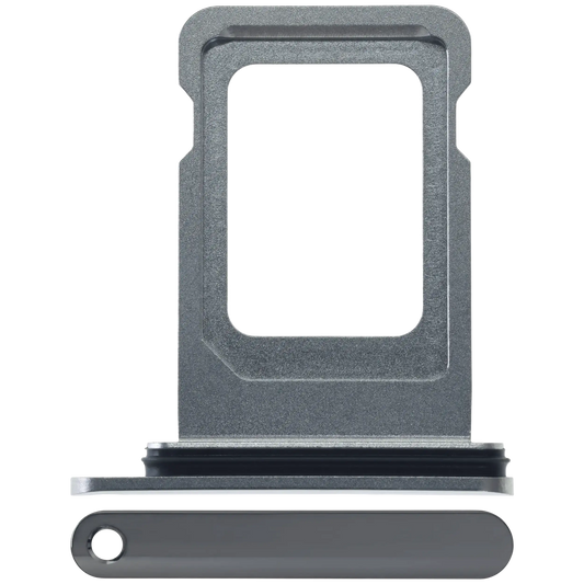 Single SIM Card Tray For iPhone 11 Pro / 11 Pro Max (Service Pack) (Silver)